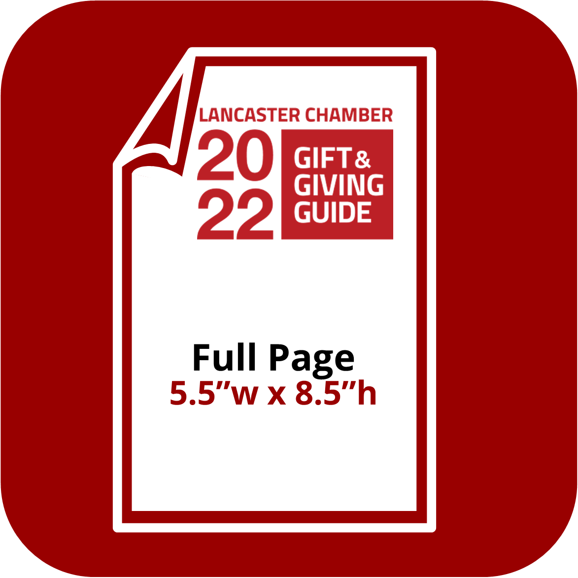 2022 Holiday Gift Guide - Full Page Ad